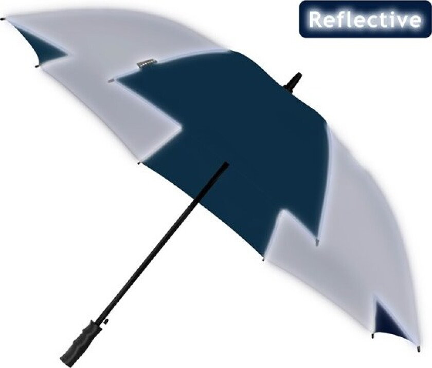 Reflective Umbrella - Automatic - Windproof - 120 cm - Marine Blue
