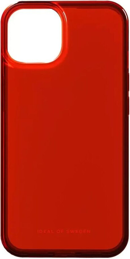 iPhone 14 / 13 Ideal Of Sweden Clear Deksel - Radiant Red