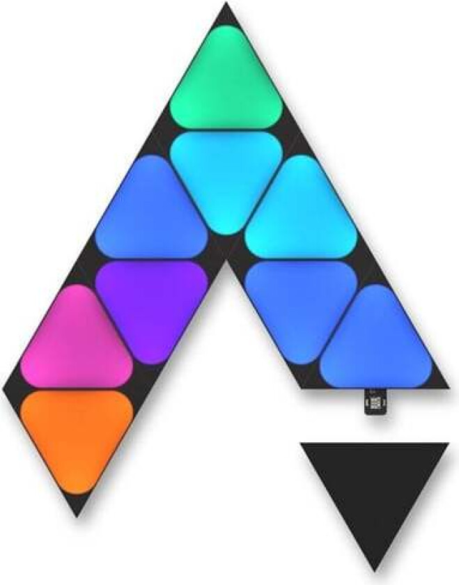 Shapes Black Mini Triangles Expansion Pack - 10-Pack
