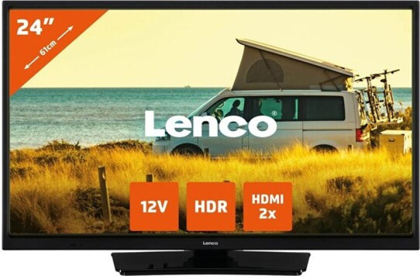 24" Flatskjerm-TV LED-2423BK LED 720p