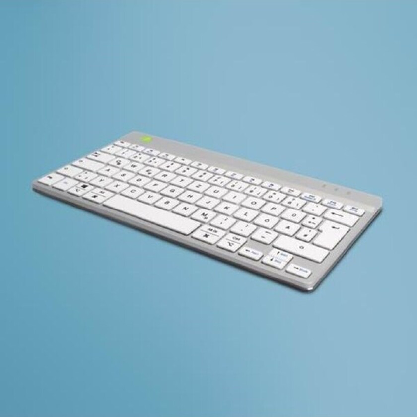 R-Go Ergonomic Keyboard Compact break - Tastatur - Tysk - Hvit