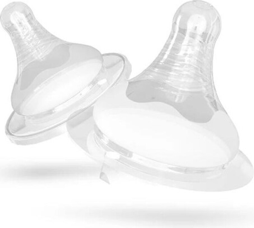Set of 2 Neno bottle nipples in different sizes