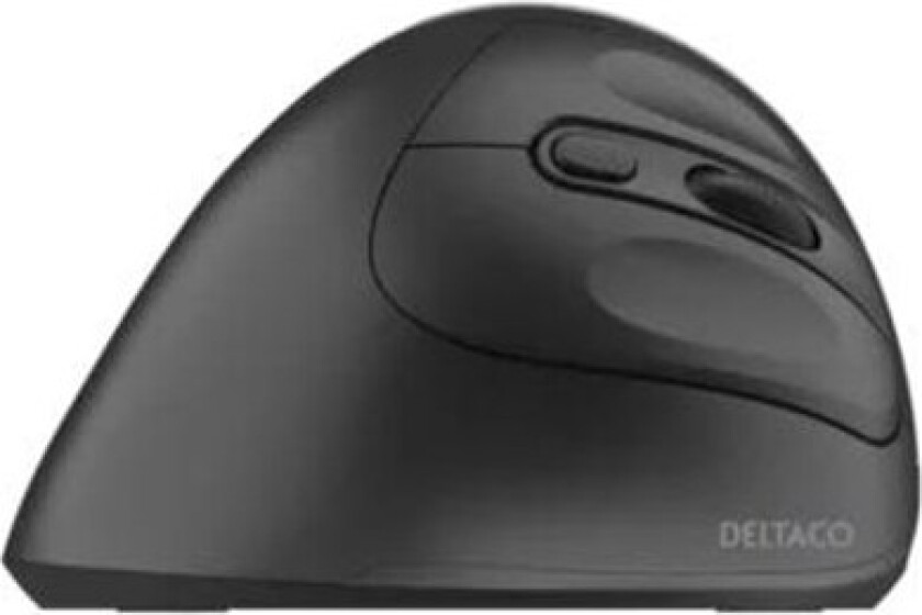 Silent Wireless Vertical mouse 4 buttons 1000-16 - Ergonomisk mus - 4 - Svart