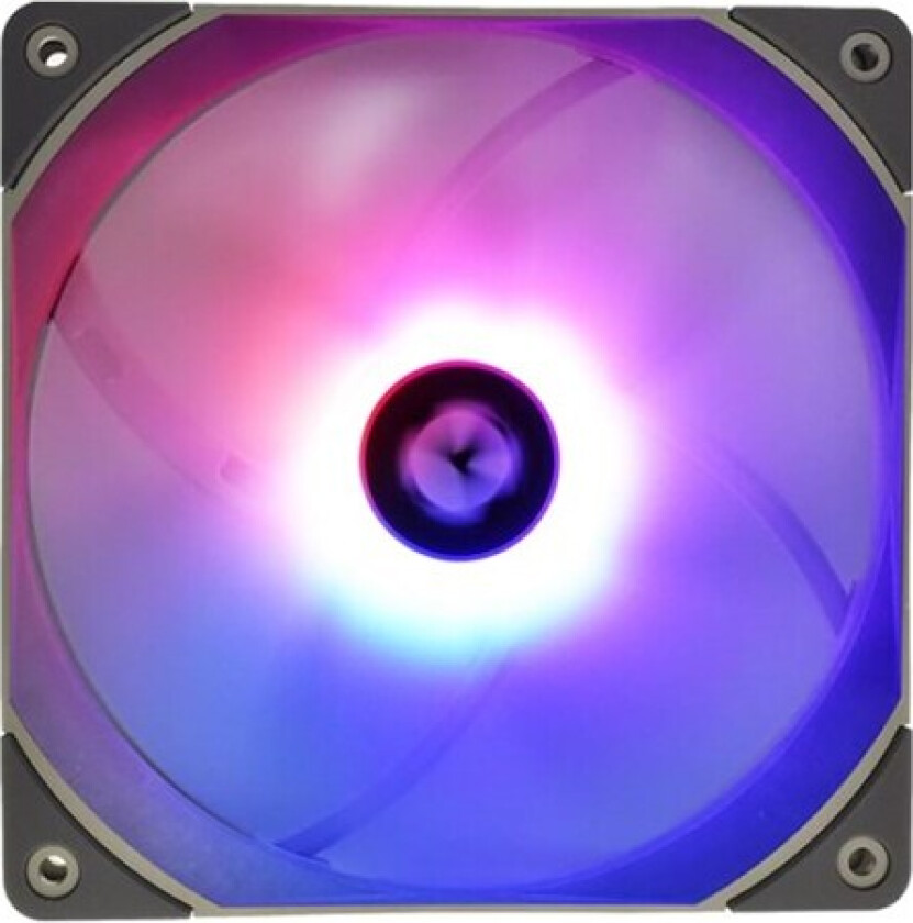 TL-C14S ARGB - Black - Kabinettvifte - 140mm - Svart med RGB LED-lys - 27 dBA