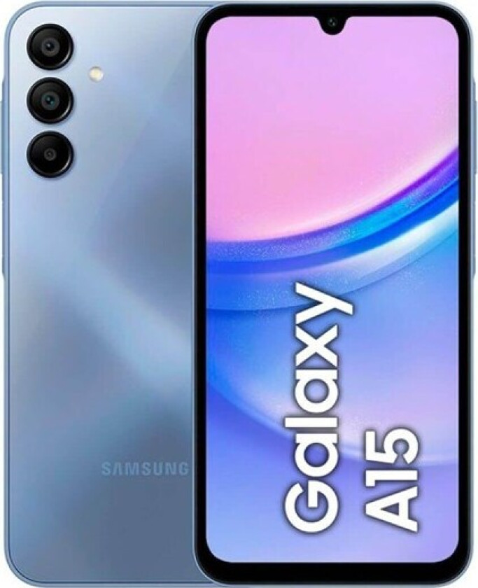 Smarttelefoner Samsung A15 SM-A155F 6,5" MediaTek Helio G99 4 GB RAM 128 GB Blå Svart