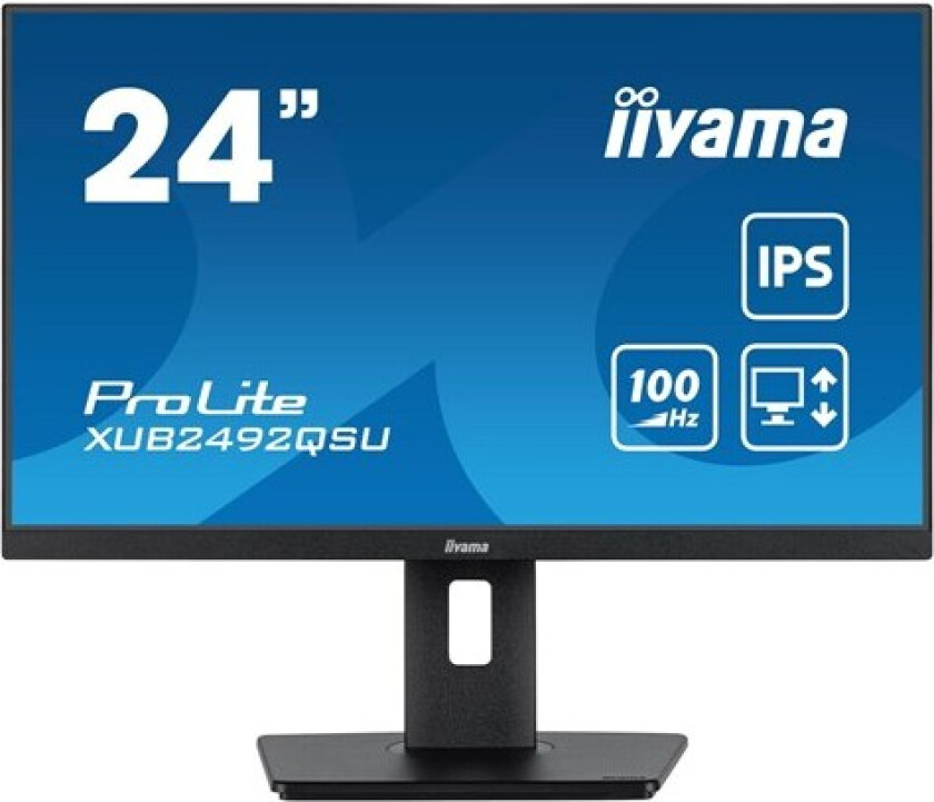 IIYAMA 60,5cm (23,8") XUB2492QSU-B1 16:9 HDMI+DP+USB Lift retail
