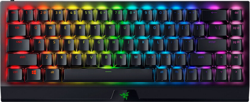 BlackWidow V3 Mini HyperSpeed - Green - US - Gamingtastatur - Uten numpad - Amerikansk Engelsk - Svart