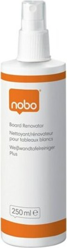 Rengjøringsmiddel/spray Nobo 250 ml Whiteboard