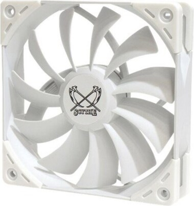 Kaze Flex 120 - Kabinettvifte - 120mm - Hvit