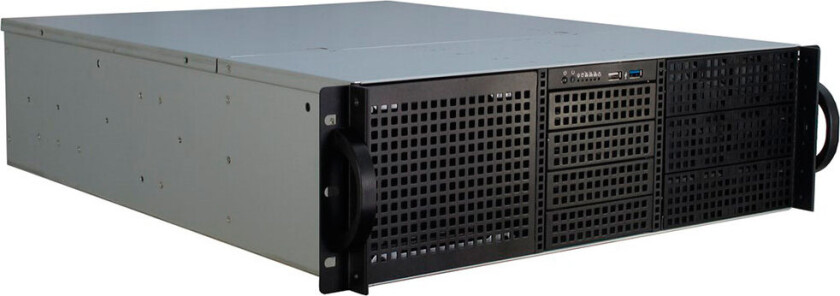 Inter-Tech IPC 3U-30240 - Rackversion - 3U - Mini ITX, mATX, FlexATX, µATX², ATX² - no PSU.