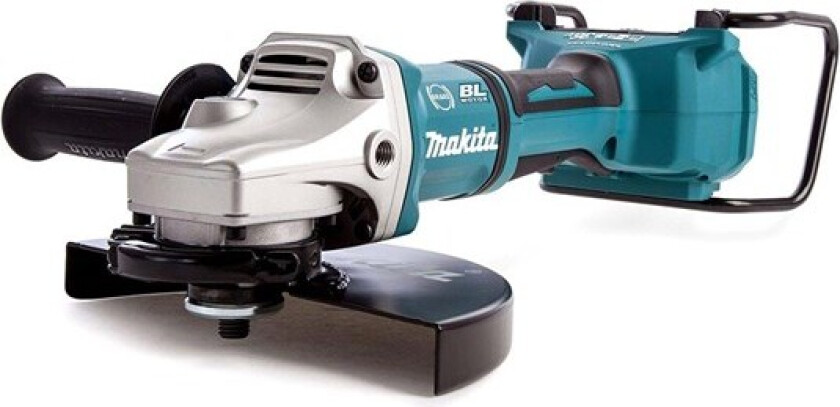 MAKITA VINKELSLIPPER 2x18V LI-ION 230mm UTEN BATTERIER OG LADER DGA900Z - Uten batteri og opplader