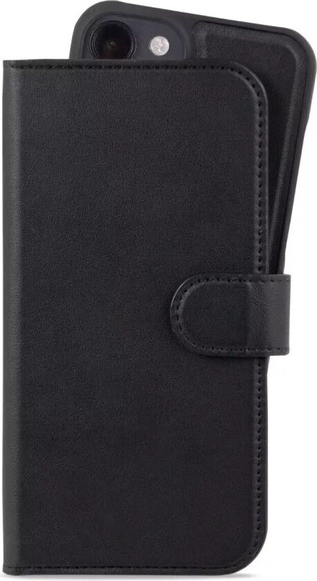 Holdit iPhone 14 / 13 Wallet Case Magnet Plus - Flip Deksel - Svart