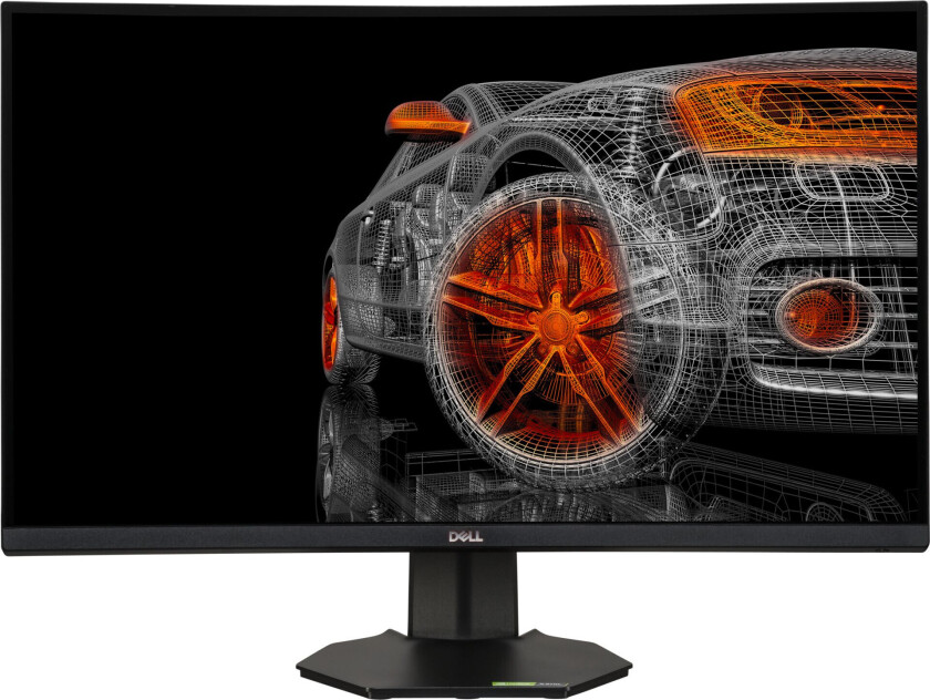 27 Gaming Monitor S2721HGFA - LED-skjerm - gaming - kurvet - 27 - 1920 x 1080 Full HD (1080p) @ 144 Hz - VA - 350 cd/m² - 3000:1 - 1 ms - 2xHDMI, DisplayPort - med 3 års Advanced Exchange Service