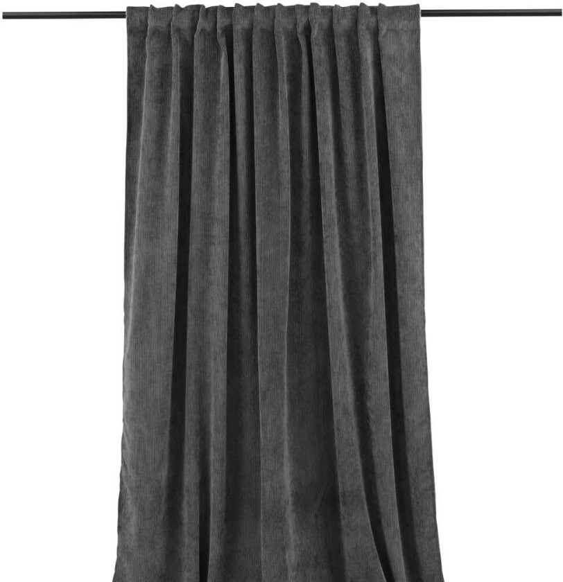 Elma gardin 1 stk. 290x140cm grå.