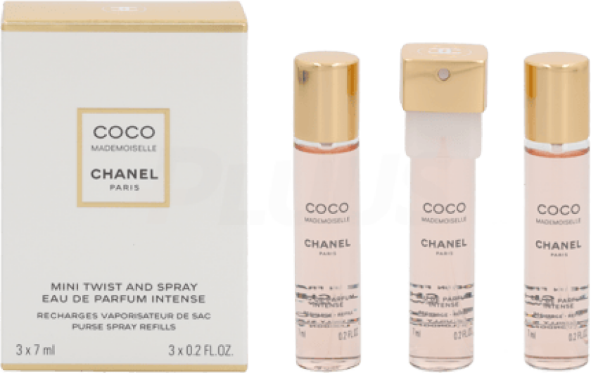 Coco Mademoiselle, Kvinner, 3 stykker, Eau de parfum, 7 ml, 7 ml, 7 ml