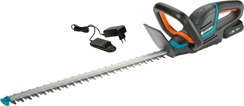 Gardena ComfortCut 60/18V Ready-To-Use Set - Hekkstusser - trådløs - 18 V - 2.5 Ah - 60 cm - tannavstand: 20 mm - 3.1 kg
