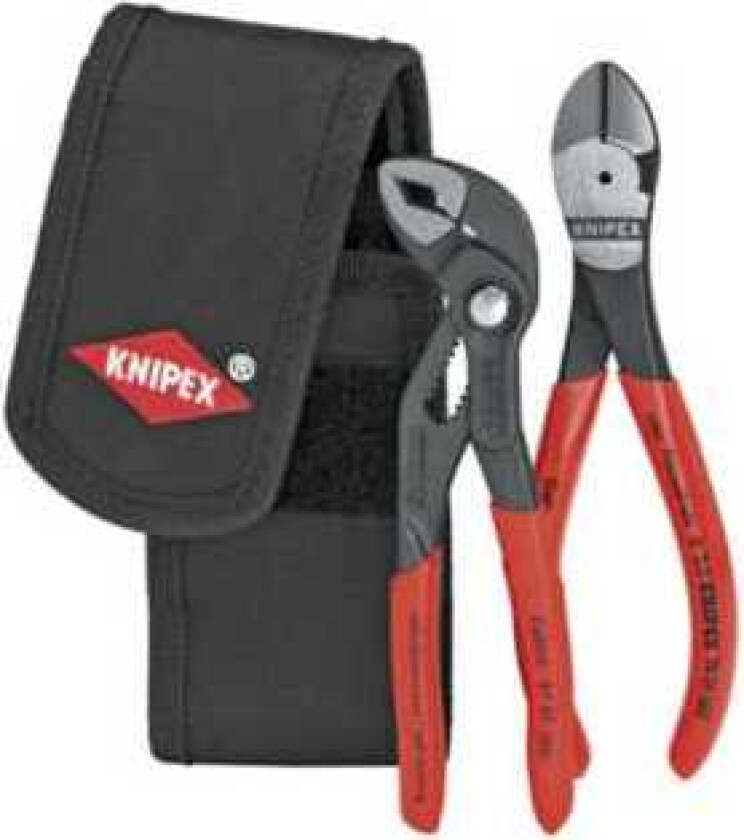KNIPEX - Tangsett - 2 stk - i beltepose