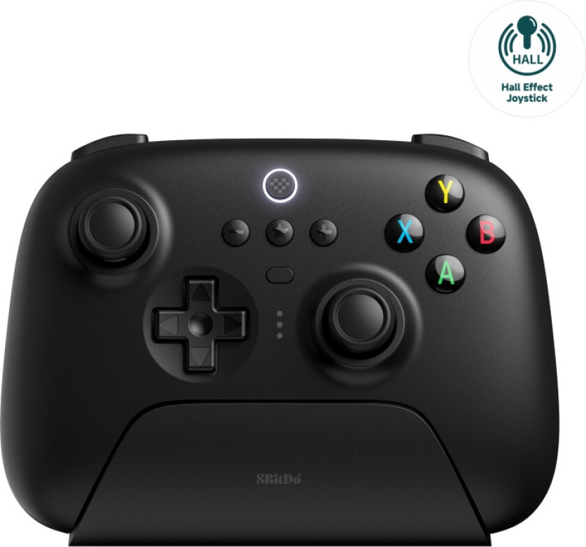 Ultimate 2.4G Wireless Controller (Hall Effect) with Charging Dock - Black - Gamepad - Android