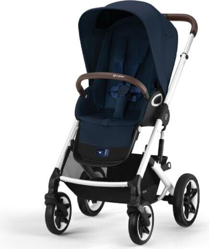 Cybex, Barnevogn, Talos S Lux, Travelsystem Inkl. Cloud T & Base T - Ocean Blue