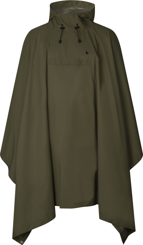Taxus Rain Poncho Pine green OneSize, Pine green