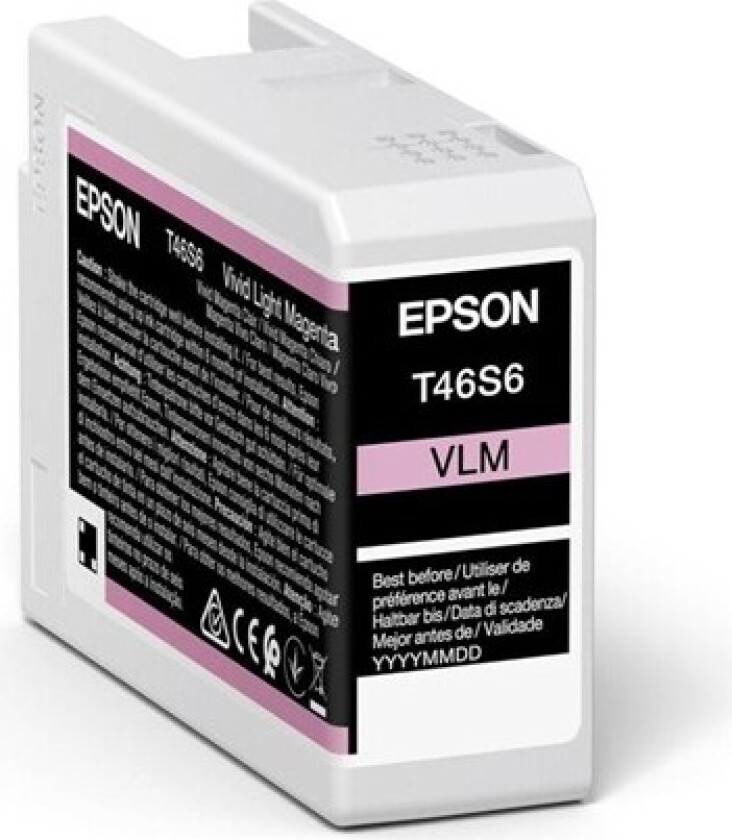 Singlepack Vivid Light Magenta T46S6 UltraChrome Pro 10 ink 25ml