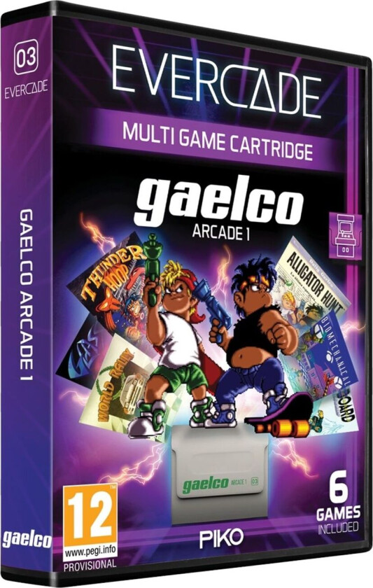 Blaze Evercade Gaelco (Piko) Arcade Cartridge 1 - EFIGS