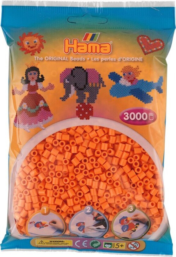 Midi Perler 201-79 Aprikos - 3000 stk