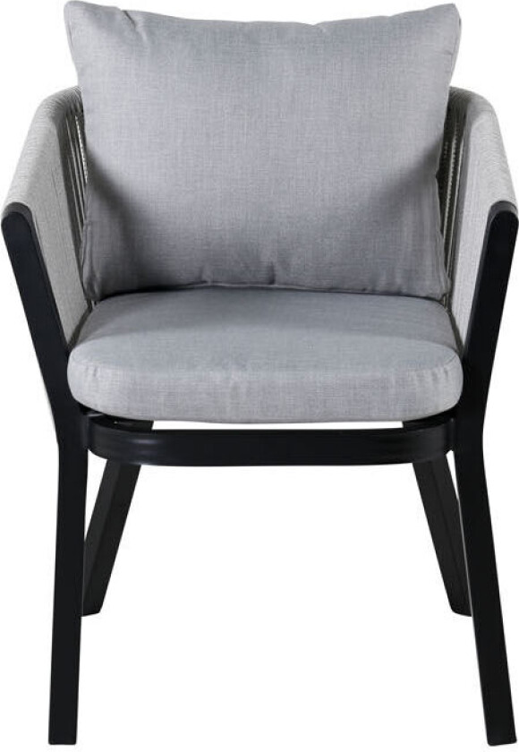 Bilde av Virya hagestol inkl. pute svart .