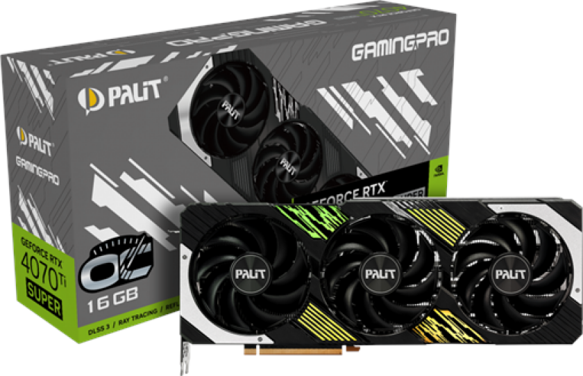 GeForce RTX 4070 Ti SUPER GamingPro OC - 16GB GDDR6X RAM - Grafikkort