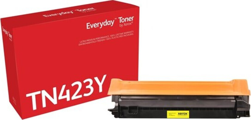 006R04762 / Alternative to Brother TN-423Y Yellow Toner - Laser toner Yellow