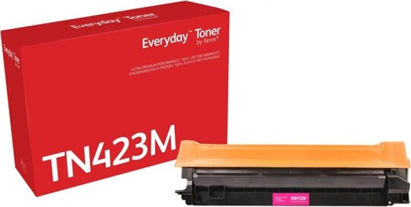 006R04761 / Alternative to Brother TN-423M Magenta Toner - Laser toner Rød