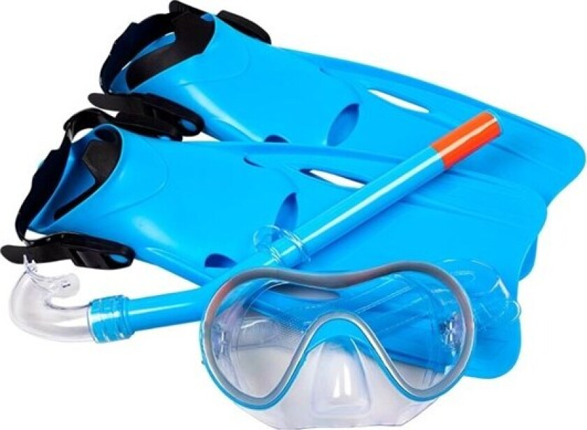 Snorkel Sæt Junior Blå S