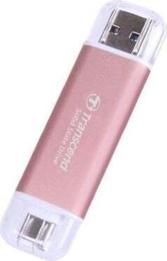 ESD310 SSD - 512GB - Rosa - Ekstern SSD - USB 3.2 Gen 2x1