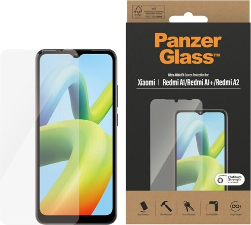 Screen Protector Xiaomi Redmi A1 | A1+ | A2 | Ultra-Wide Fit
