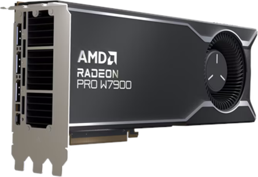 Radeon PRO W7900 - 48GB GDDR6 RAM - Grafikkort