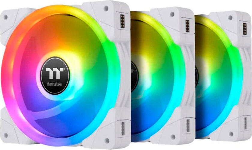 SWAFAN EX14 RGB - Kabinettvifte - 140mm - Hvit