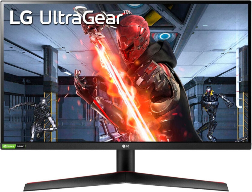 27" LG UltraGear 27GN800P-B - 2560x1440 - 144Hz - IPS - 1 ms - Skjerm