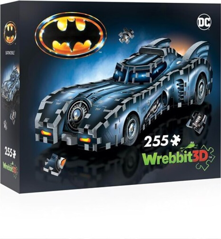Batman: Batmobile (255) 3D Puslespill
