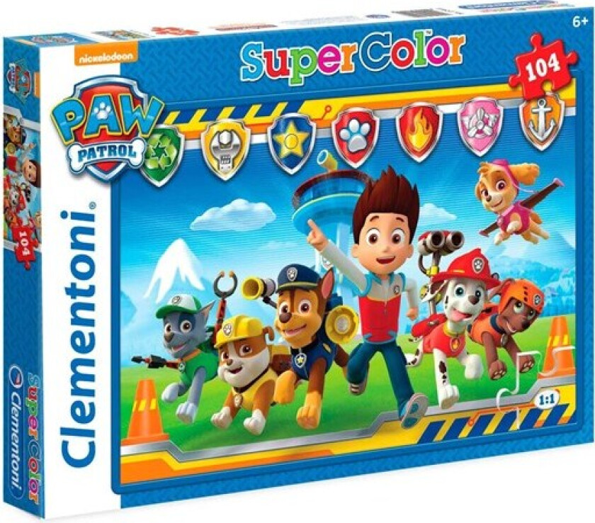 104 pcs Puzzles Kids Paw Patrol