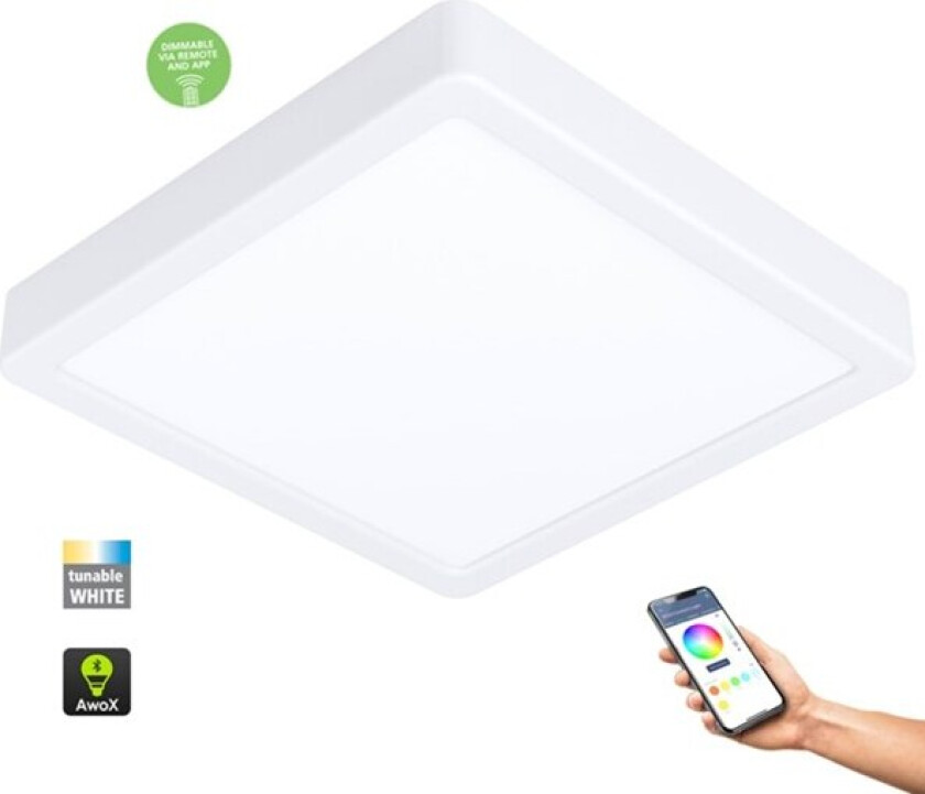 Connect-Z taklampe FUEVA-Z SMARTLIGHT HVIT