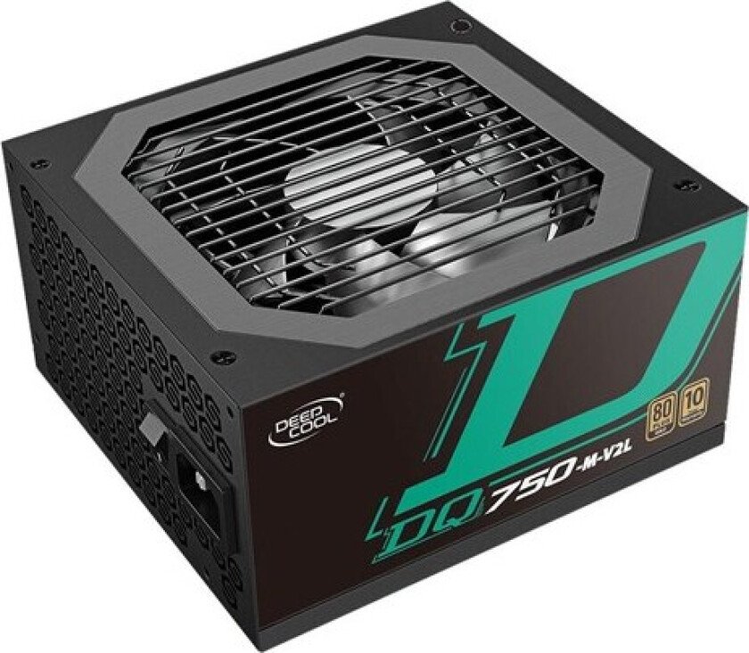 DQ DQ750-M-V2L Strømforsyning (PSU) - 750 Watt - 120 mm - 80 Plus Gold sertifisert