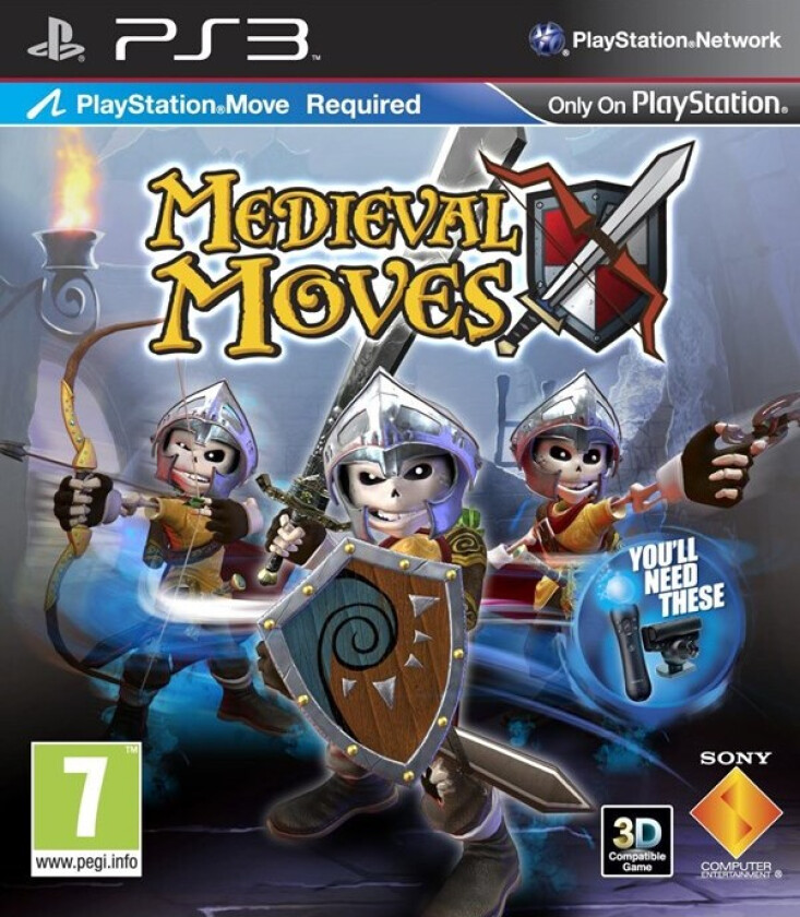 Medieval Moves - Sony PlayStation 3 - Action/Adventure