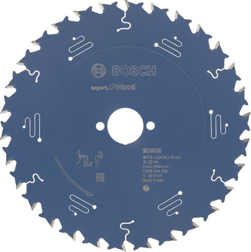 Sirkelsagblad Expert for Wood 210 x 30 x 2,8 mm, 30
