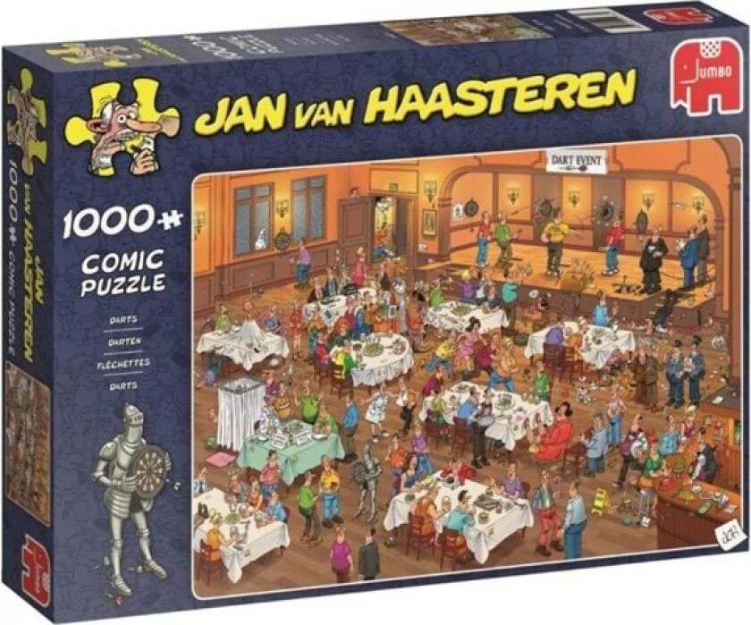 Puzzle Jan van Haasteren - Darts (1000 pieces)