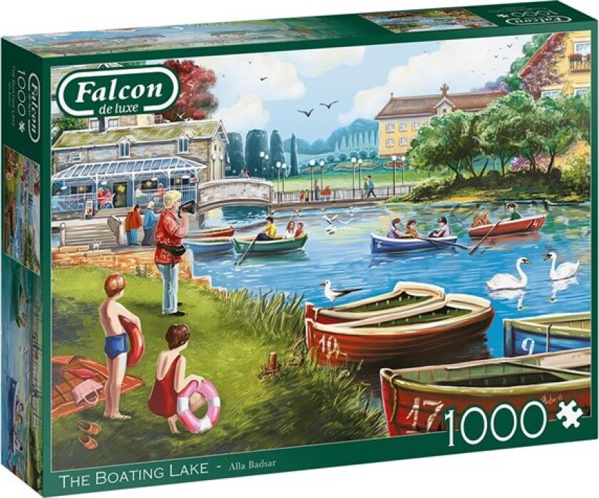 Puzzle Falcon - The Boating Lake (1000 pieces)
