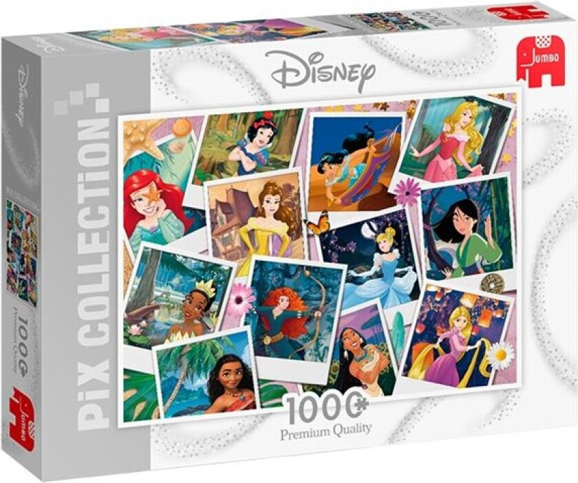 Puzzle - Disney Pix: Princess Selfies (1000 pcs)