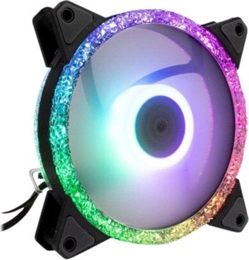 Argus RS-071 RGB - Kabinettvifte - 120mm - Svart
