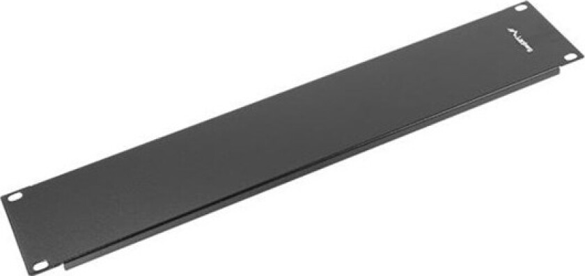 AK-1402-B 19" Blanking Panel 2U Black RAL9004