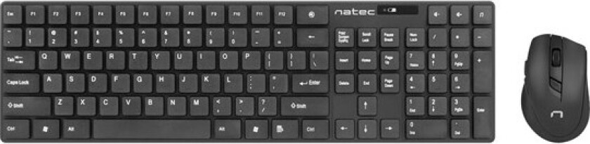 Stingray - keyboard and mouse set - black - Tastatur & Mussett - Svart