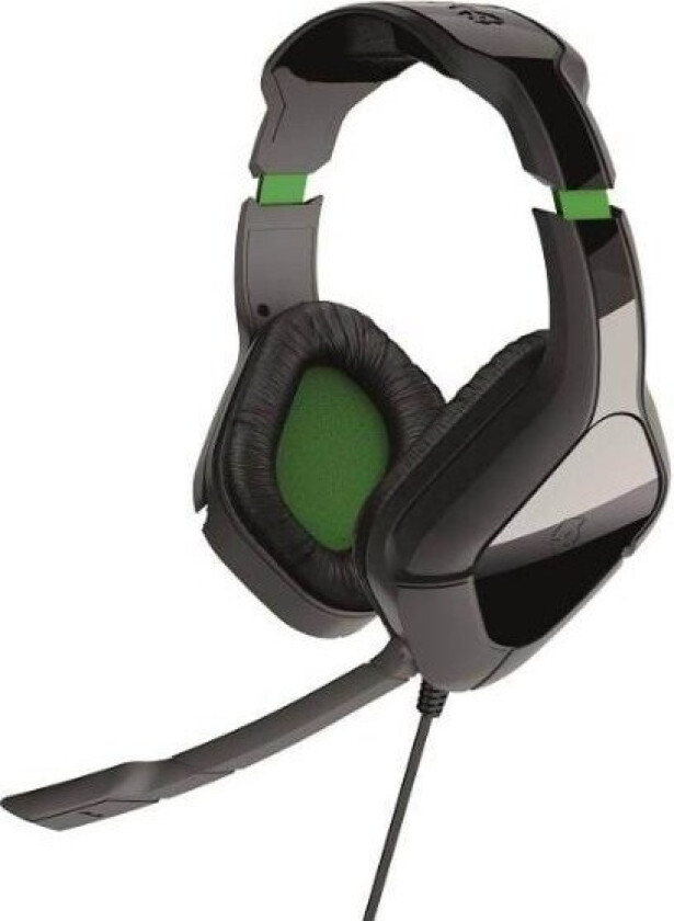 HCX1 Xbox One Wired Stereo Headset - Black/Green